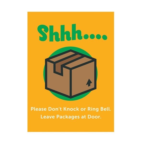 Please Dont Knock Label