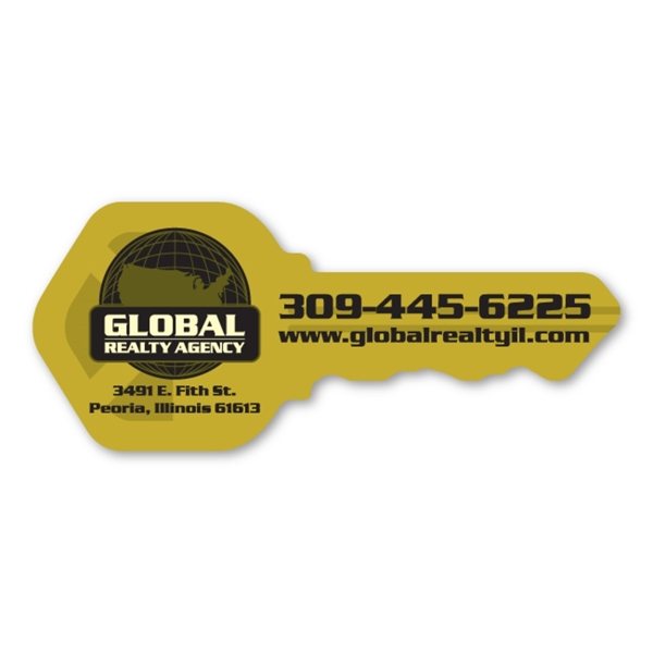 Key Magnet - 4.75 x 2 - 30 mil - Outdoor Safe