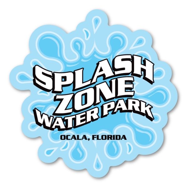 Splash Magnet - 5 x 5 - 30 mil - Outdoor Safe