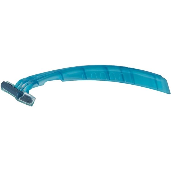 Disposable Triple - blade Razors with Lubricant Strip