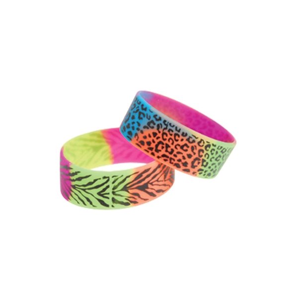 Rainbow Animal Print Bracelets