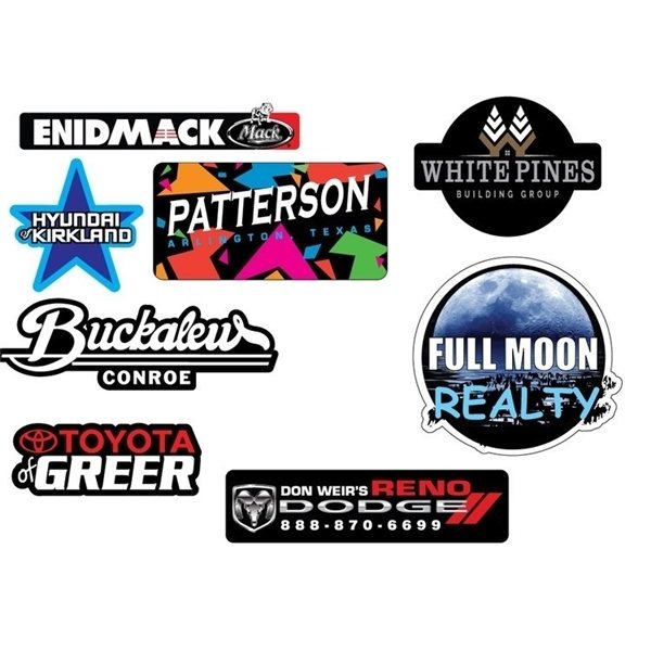 Full Color Custom Decals - Static Cling