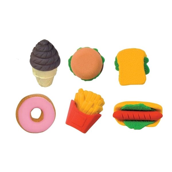 Erasers -144 Count Individually Wrapped Food Scented