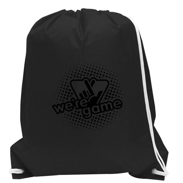 Nylon Drawstring Backpack
