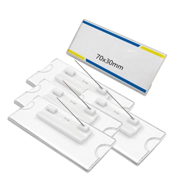 Acrylic Name Tags with Pin