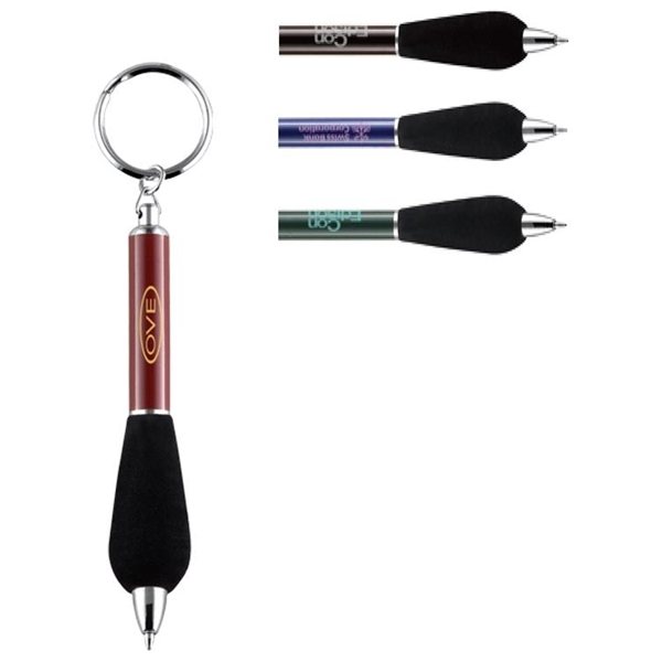 Mini Keychain Brass Ballpoint Pen