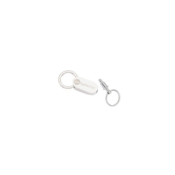 OBLONG SHAPE VALET KEY TAG