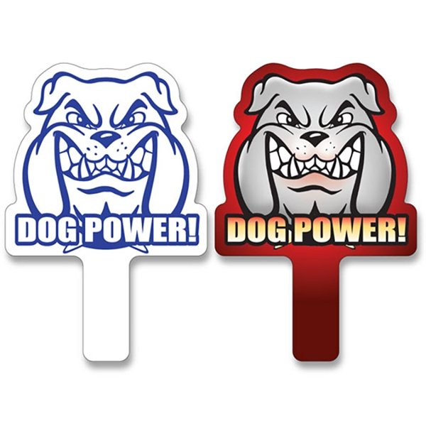 6 Wide Bulldog w / Nameplate Rally Fans