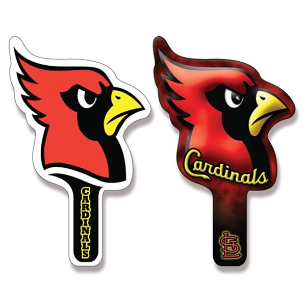 6 Wide Cardinal Rally Fans