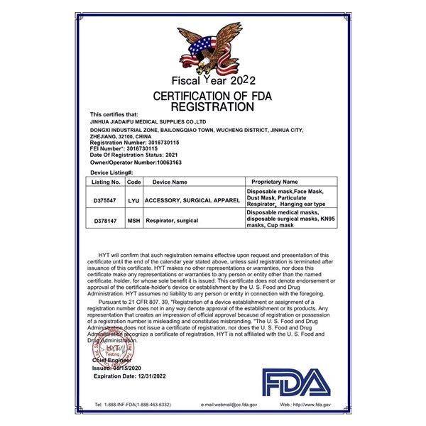 KN95,5- Ply Face Masks, FDA EUA List, Bulk Packaged, Blank only