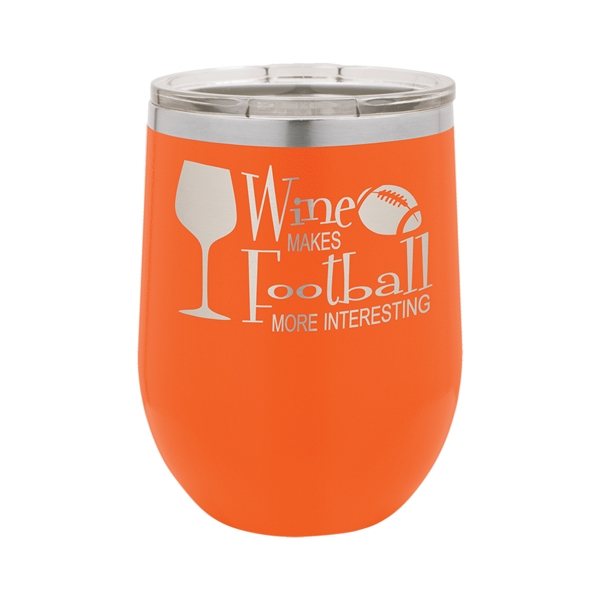 Polar Camel 12 oz. Stemless Tumbler