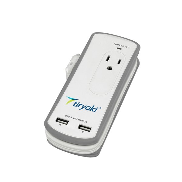 Tamboti Travel Surge Protector and USB Charger