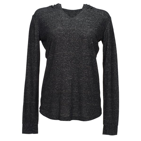 Ladies Cozy Pullover Hoodie T - Shirt