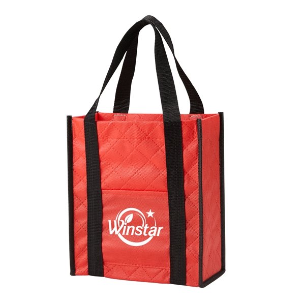 Quilted Non - Woven Gift Tote