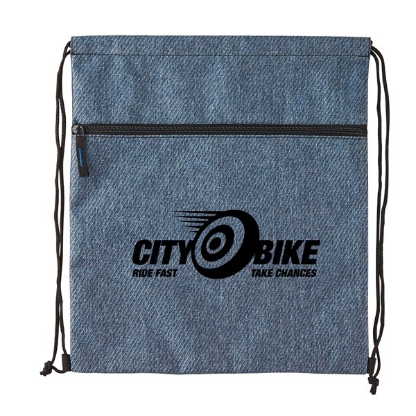 Twill Drawstring Backpack