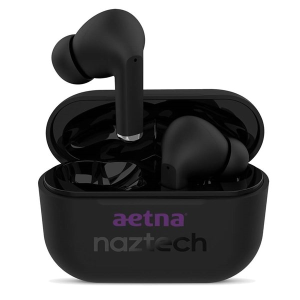 Naztech Xpods PRO True Wireless Earbuds with Wireless Charging Case