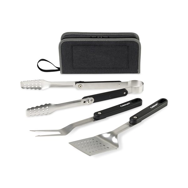 Cuisinart(R) 4- Piece Folding Grill Tool Set