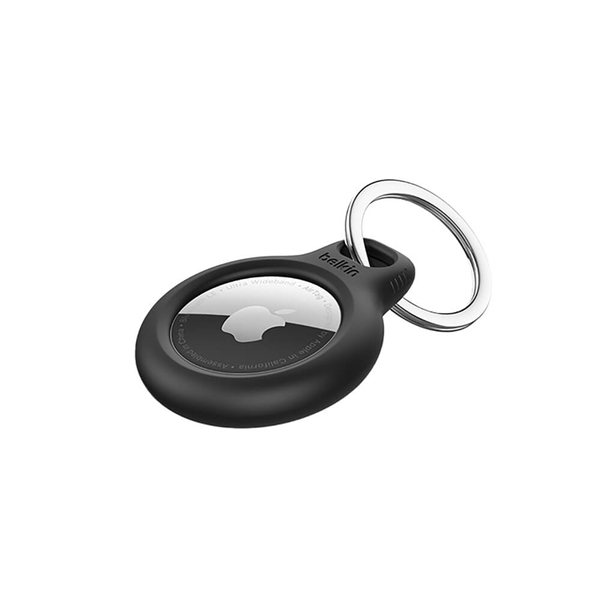 Belkin Secure Holder With Keyring For Apple Airtag - Black