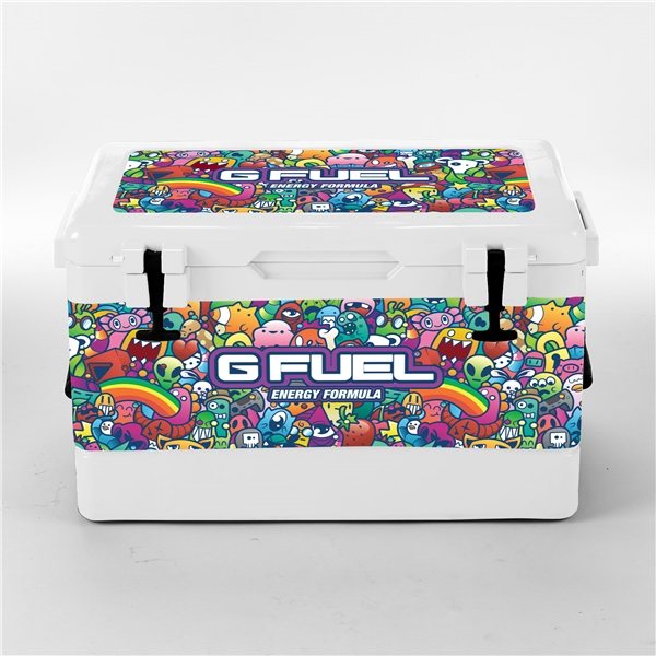 54QT Fully Wrapped Rotomolded Cooler