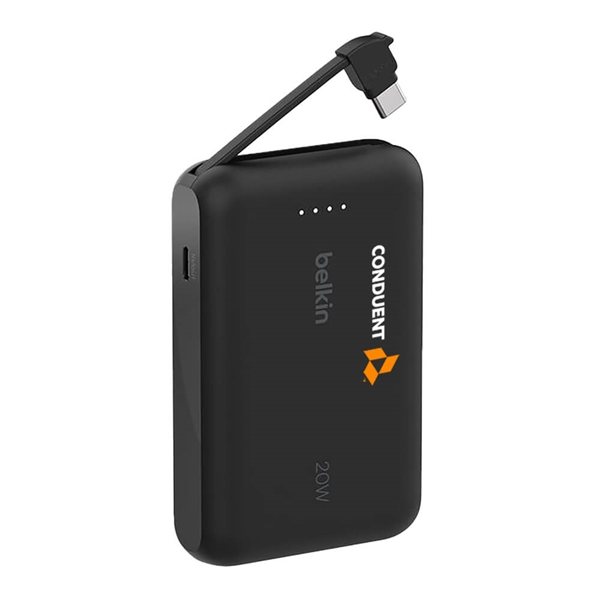 Belkin Power Bank 10K with Integrated Cable