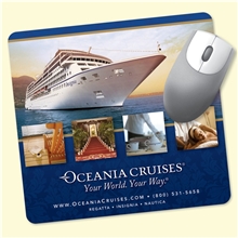 1/16 Heavy Duty Base + OriginL Fabric Surface Mouse Pad, 1/16 x 7 1/2 x 8