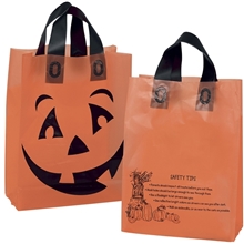 Orange Frosted Pumpkin Shopper