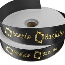 1 Wide Badge Satin Ribbon