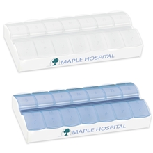 AM / PM Jumbo Easy Scoop Pill Box