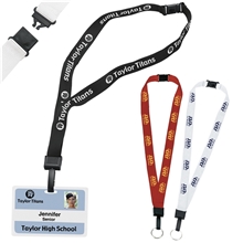 3/4 Breakaway Lanyard with Key Ring