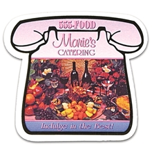 Full Color Digital Stock Shaped Magnets - Phone