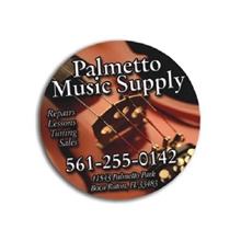 Full Color Digital Stock Shaped Magnets - Circle