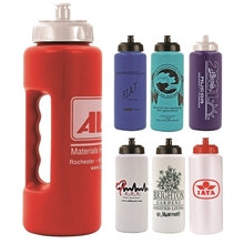 32 oz Grip Bottle with Push n Pull Cap