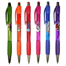 Mardi Gras Grip Pen, Full Color Digital