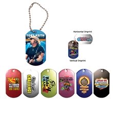 Dog tag , 4-1/2 ball chain, FCD