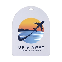 Oval Top Golf Bag Tag