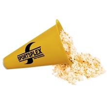Megaphone With Popcorn Cap