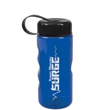 Mini Mountain 22 oz Tritan(TM) Sports bottle with Tethered lid