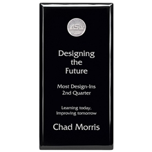 Black Plaque - 6 x 12