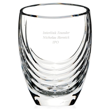 Siena Clear Crystal Vase