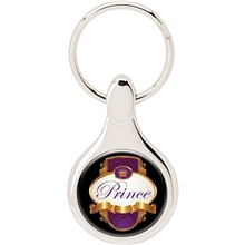 Apparier Round Keyring