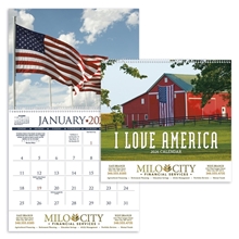 Triumph(R) Calendars I Love America Calendar
