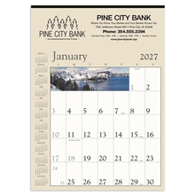 Triumph(R) Calendars Decorator Memo (Tan) Calendar