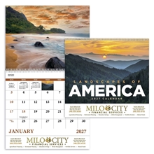 Good Value(TM) Landscapes of America - Spiral Calendar