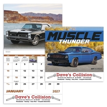 Good Value(TM) Muscle Thunder - Spiral Calendar
