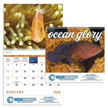 Good Value(TM) Ocean Glory - Spiral Calendar