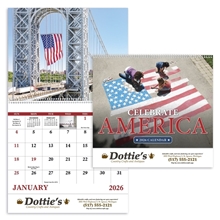 Good Value(TM) Celebrate America - Spiral Calendar