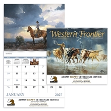 Good Value(TM) Western Frontier - Spiral Calendar
