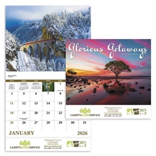 Good Value(TM) Glorious Getaways - Stapled Calendar