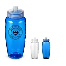 USA Made 30 oz Polyclear(TM) Gripper Water Bottle