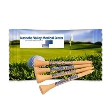 Tees in Sealed Bag - Mini Basics Golf Kit